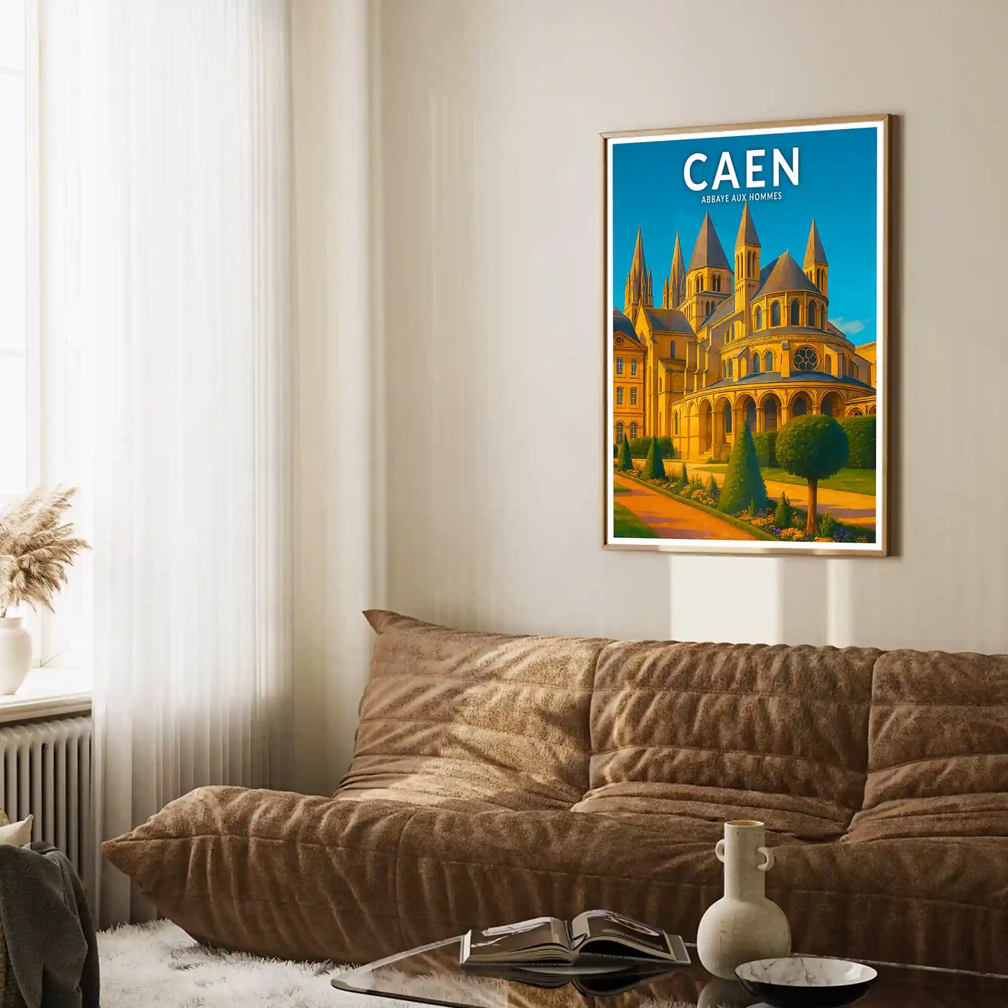 Affiche - Caen - Abbaye aux Hommes