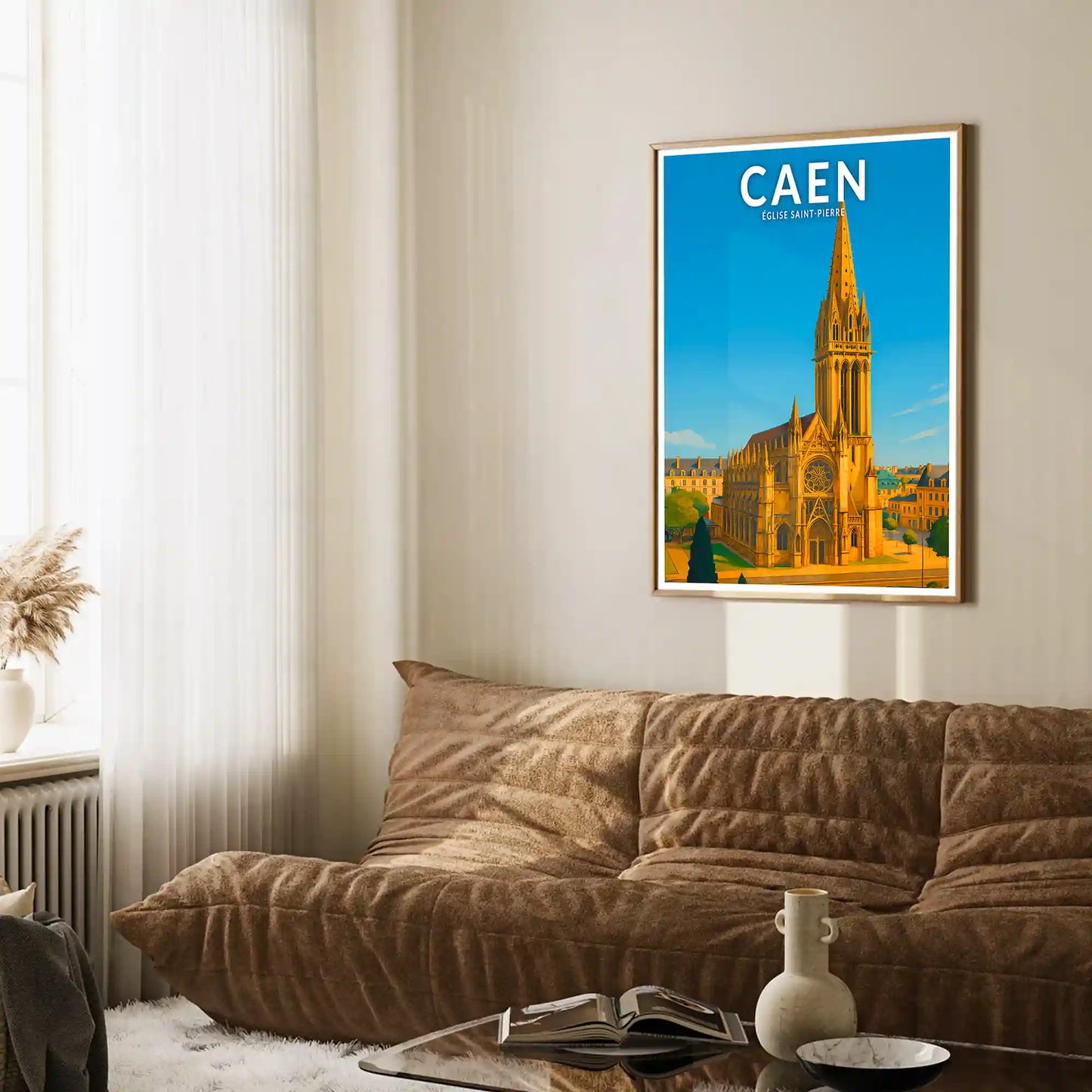 Affiche - Caen - Abbaye aux Dammes