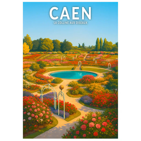 Affiche - Caen - La Colline aux Oiseaux