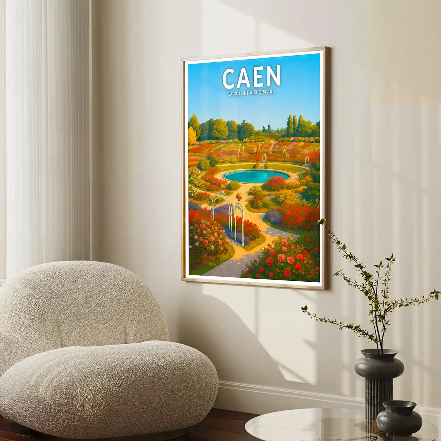 Affiche - Caen - La Colline aux Oiseaux