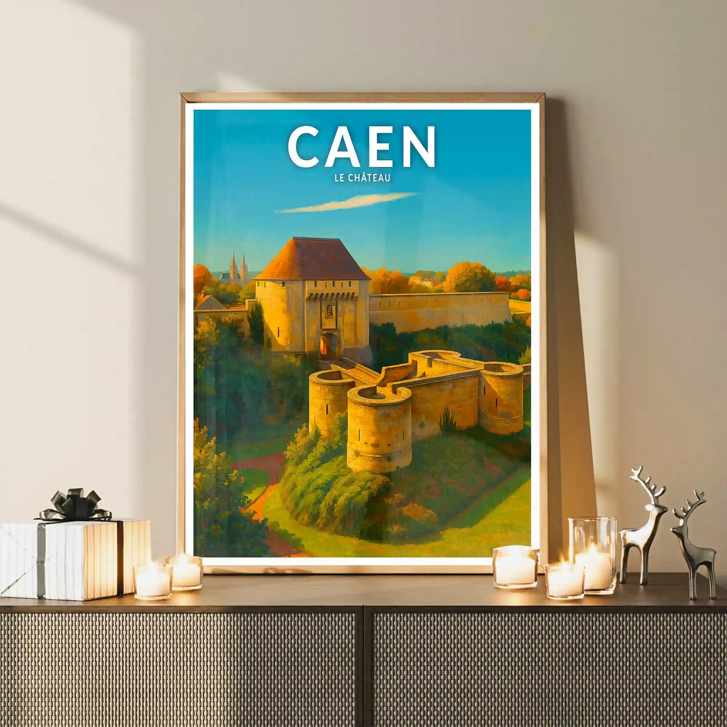 Affiche - Caen - Le Château