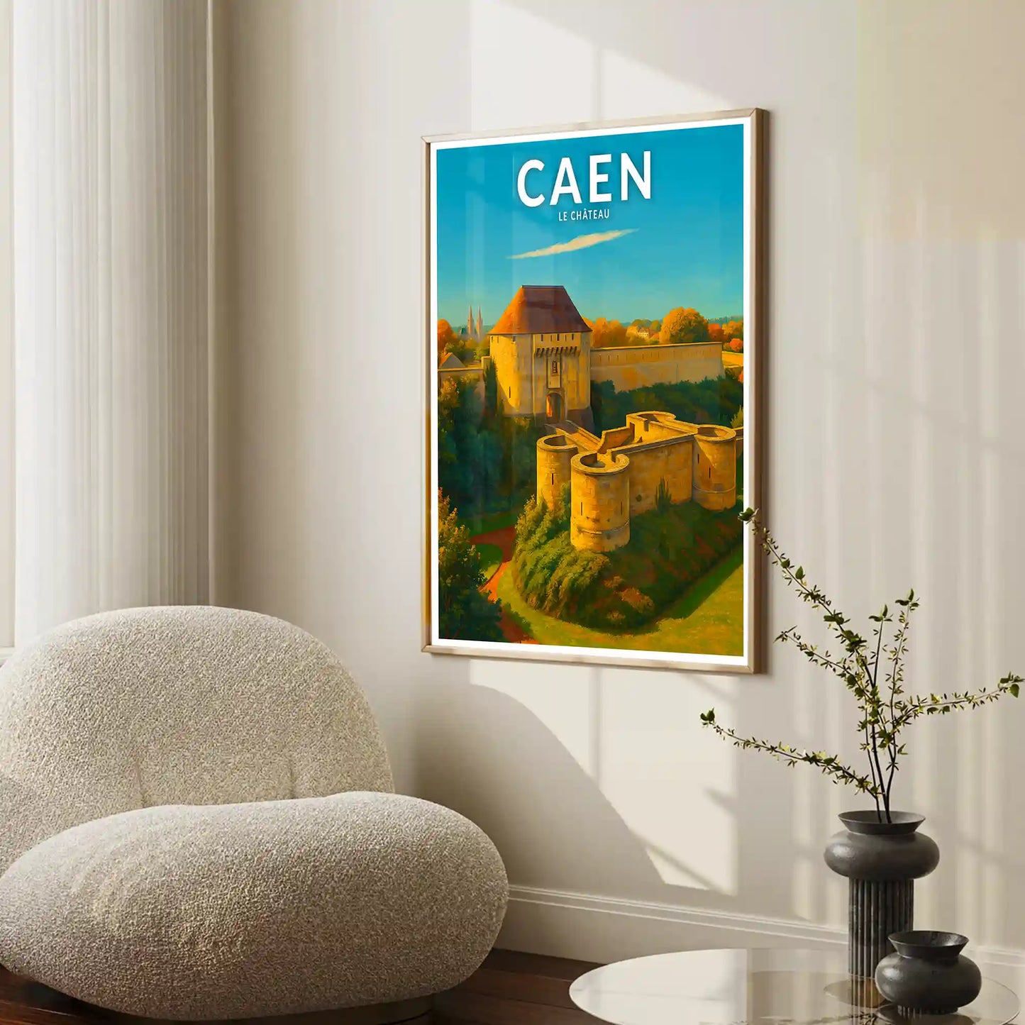 Affiche - Caen - Le Château
