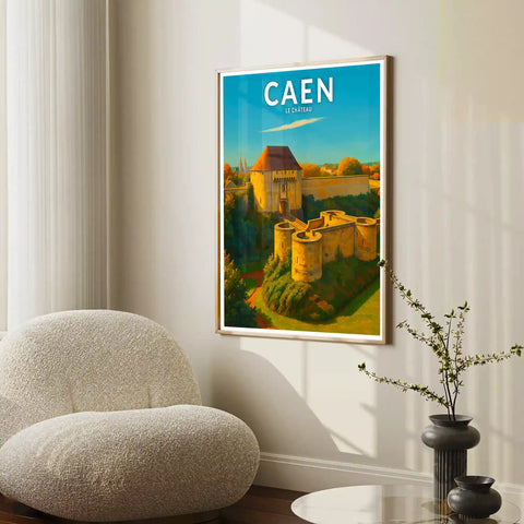 Affiche - Caen - Le Château