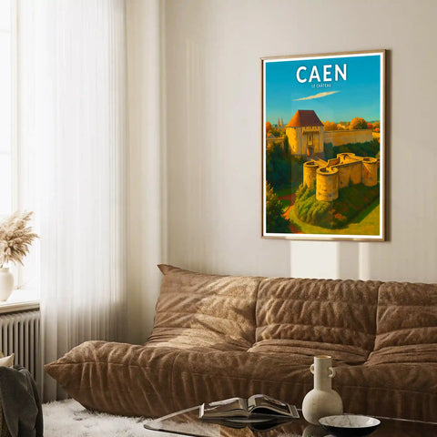 Affiche - Caen - Le Château