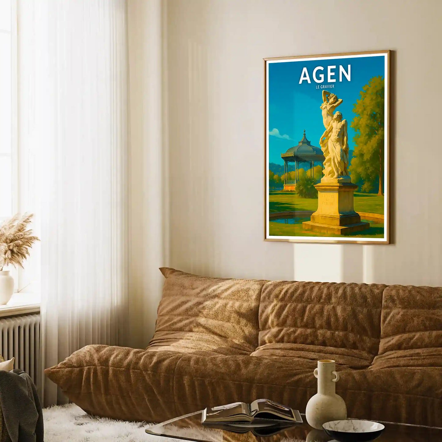 Affiche - Agen - Le Gravier