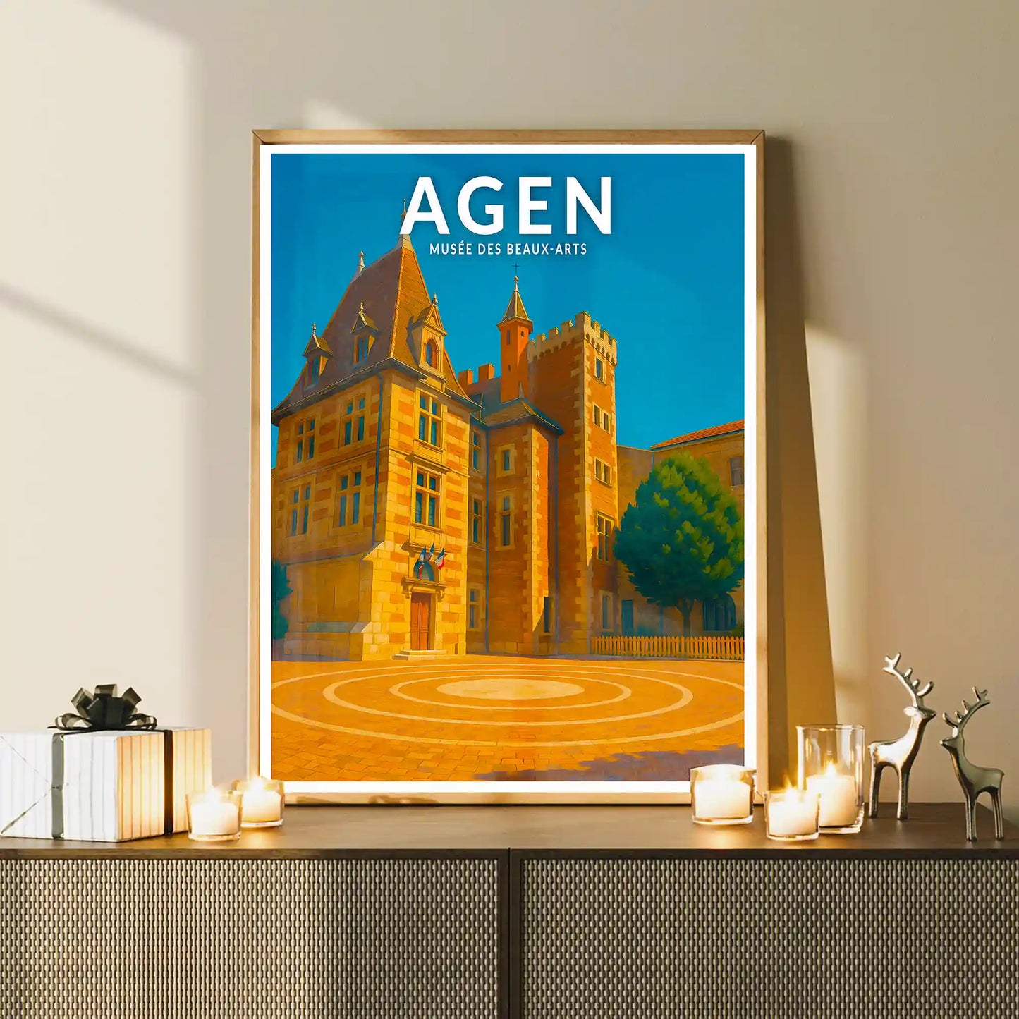 Affiche - Agen - Musée des Beaux-Arts