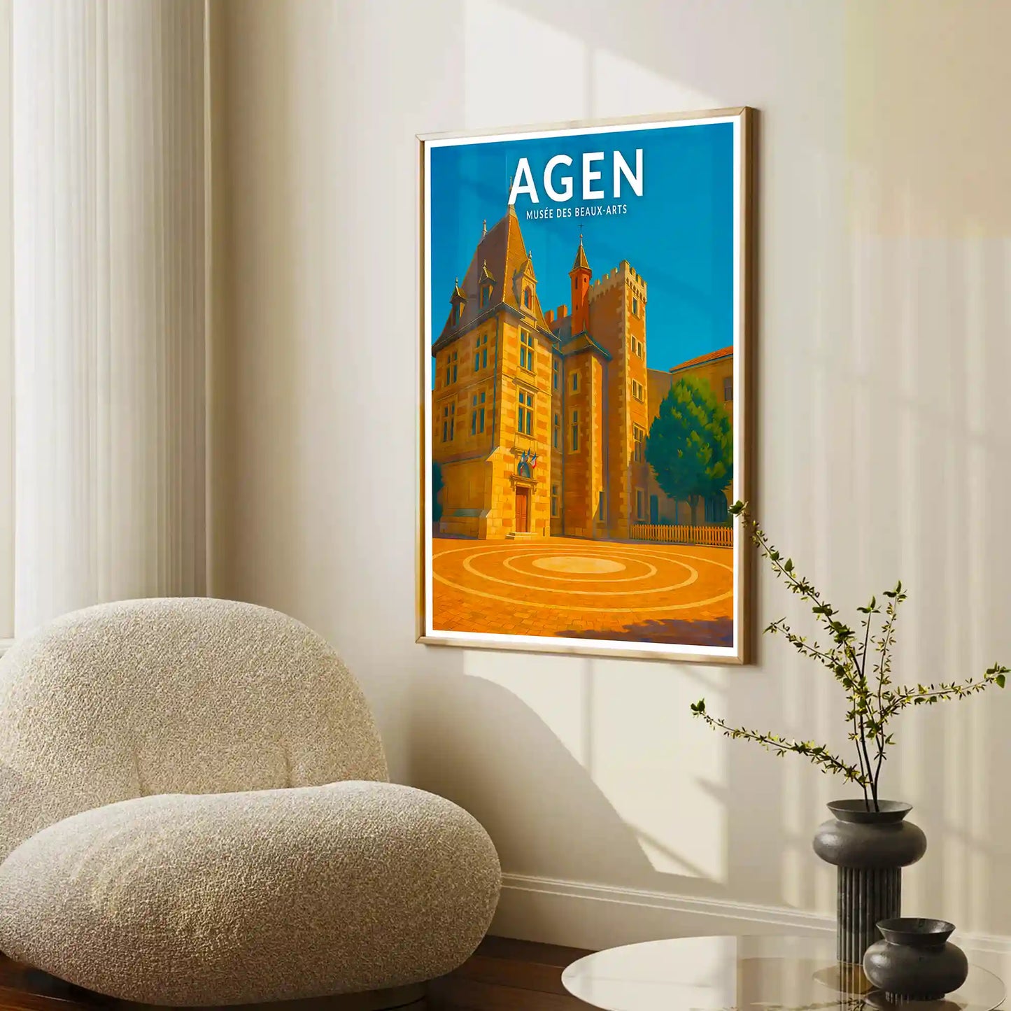 Affiche - Agen - Musée des Beaux-Arts