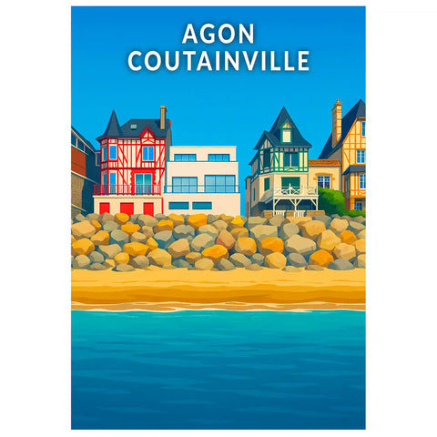 Affiche - Agon-Coutainville