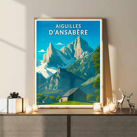 Affiche - Aiguilles d'Ansabère