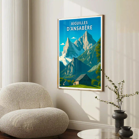 Affiche - Aiguilles d'Ansabère