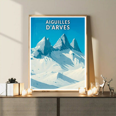 Affiche - Aiguilles d'Arves
