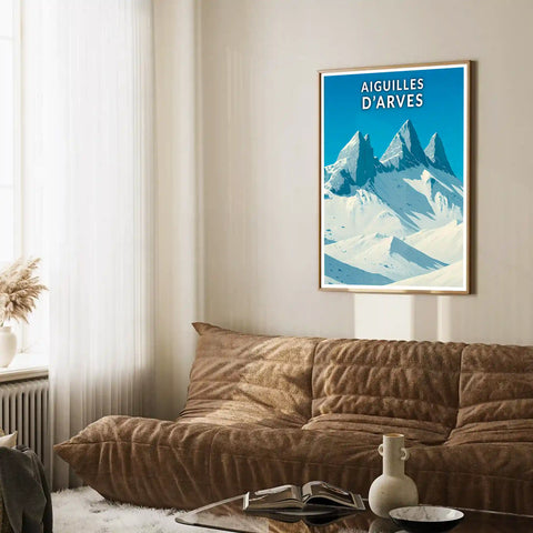 Affiche - Aiguilles d'Arves
