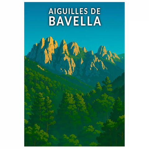 Affiche - Aiguilles de Bavella