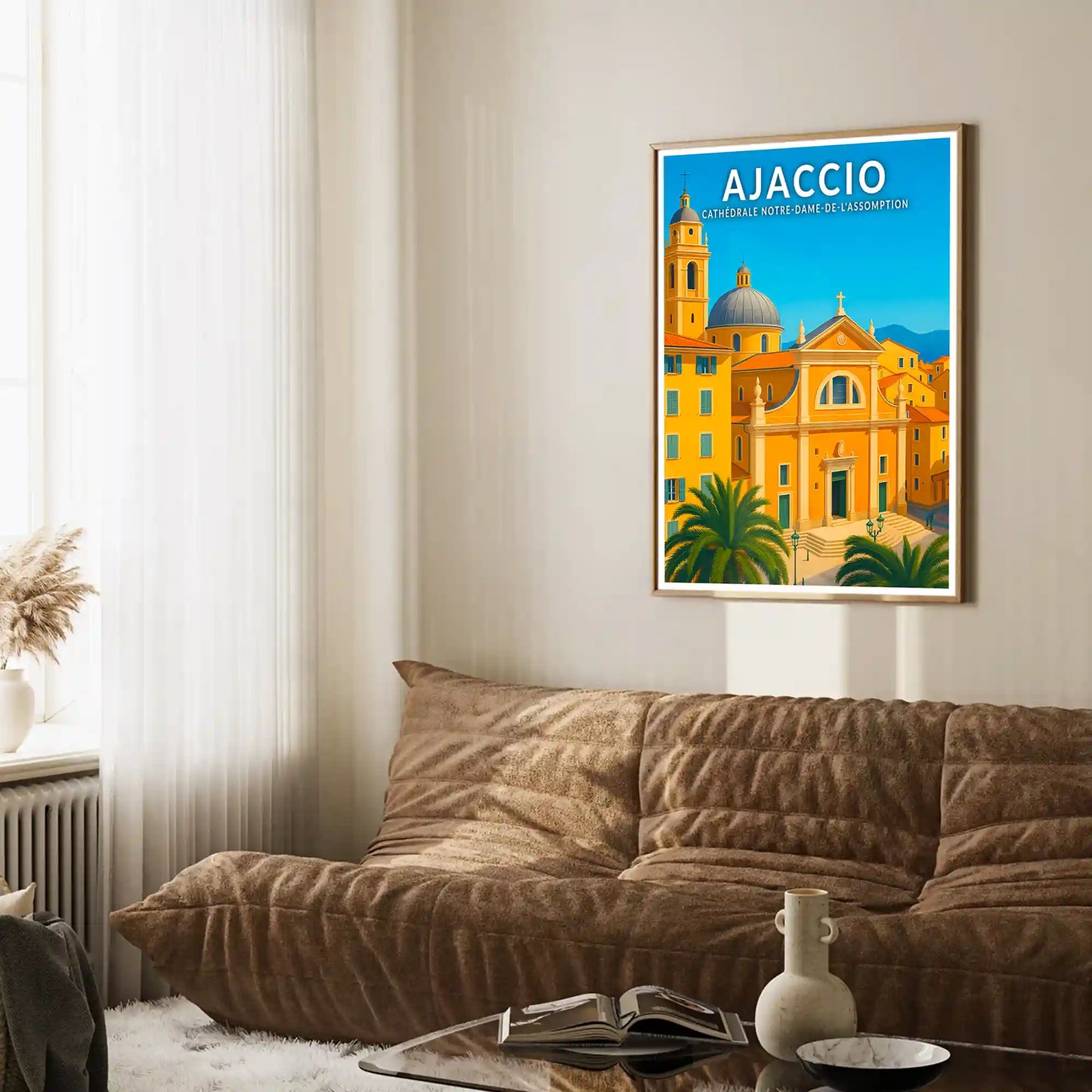 Affiche - Ajaccio - Cathédrale Notre-Dame-de-l'Assomption