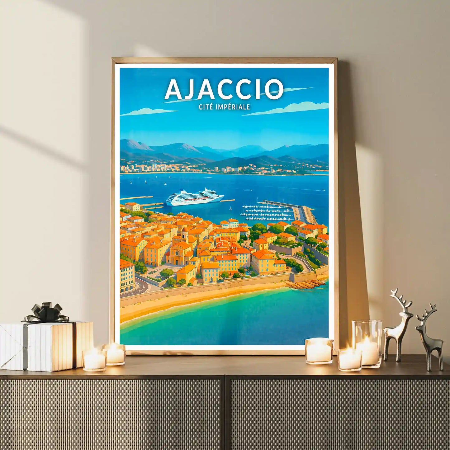 Affiche - Ajaccio - Cité Impériale