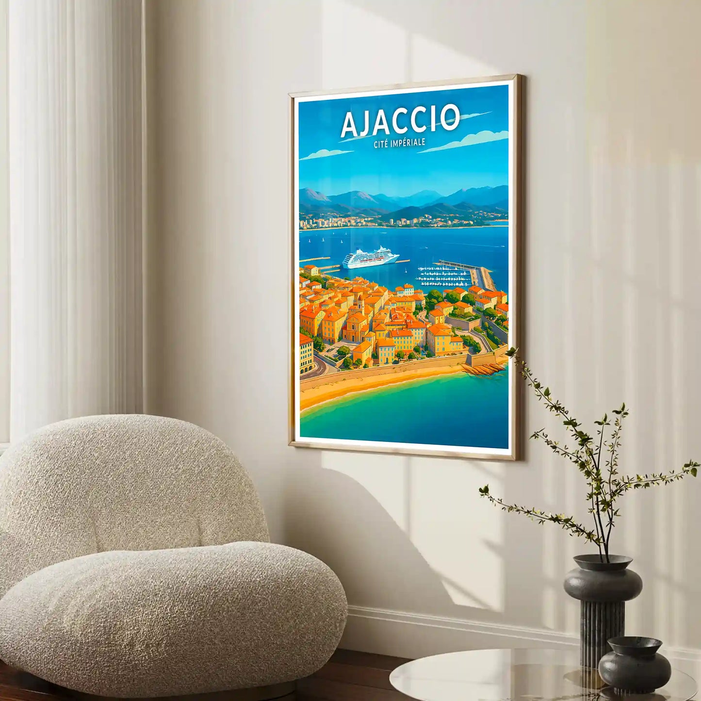 Affiche - Ajaccio - Cité Impériale