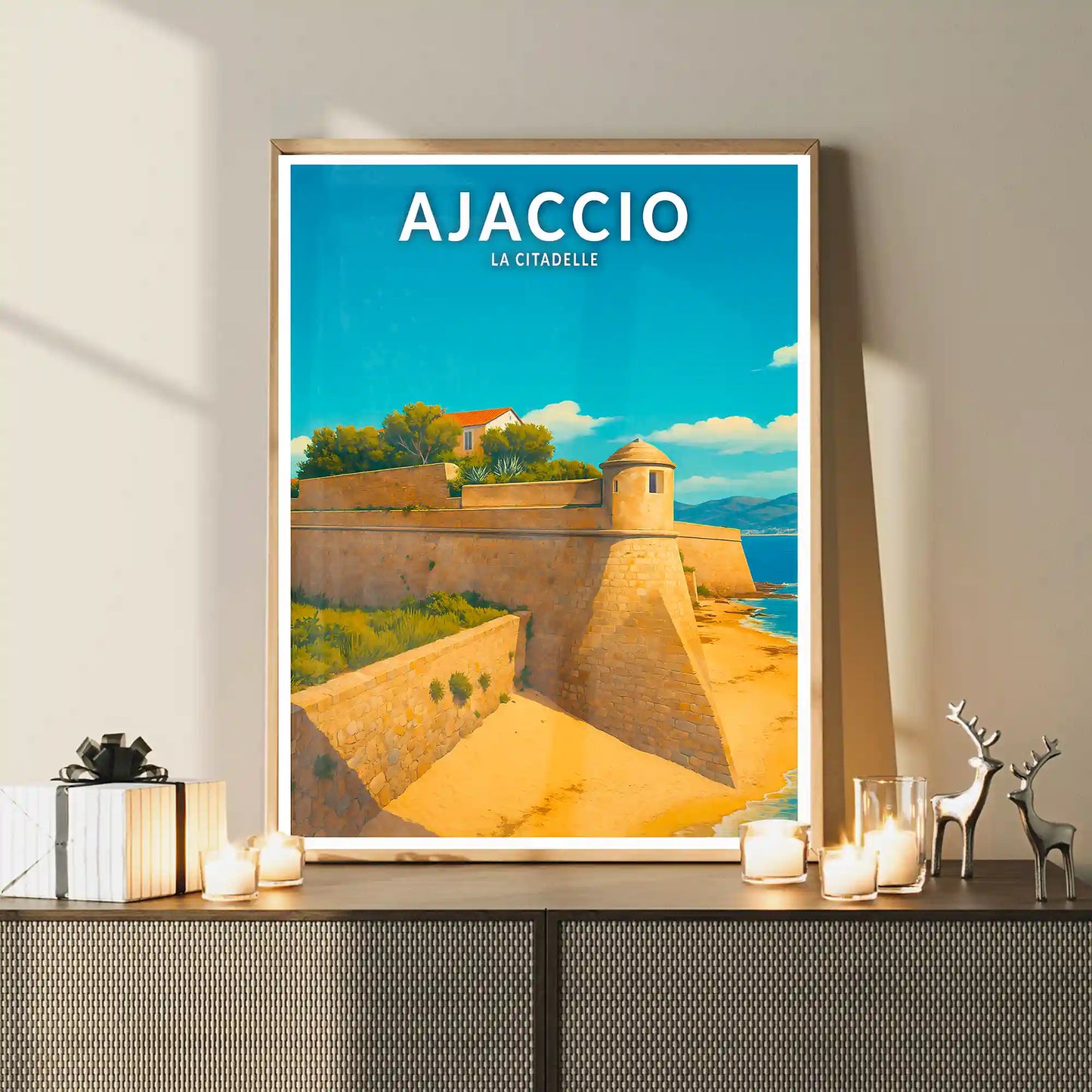 Affiche - Ajaccio - La Citadelle