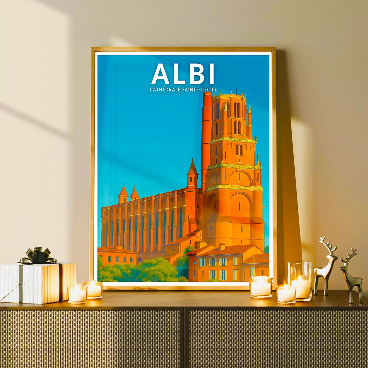 Affiche - Albi - Cathédrale Sainte-Cécile