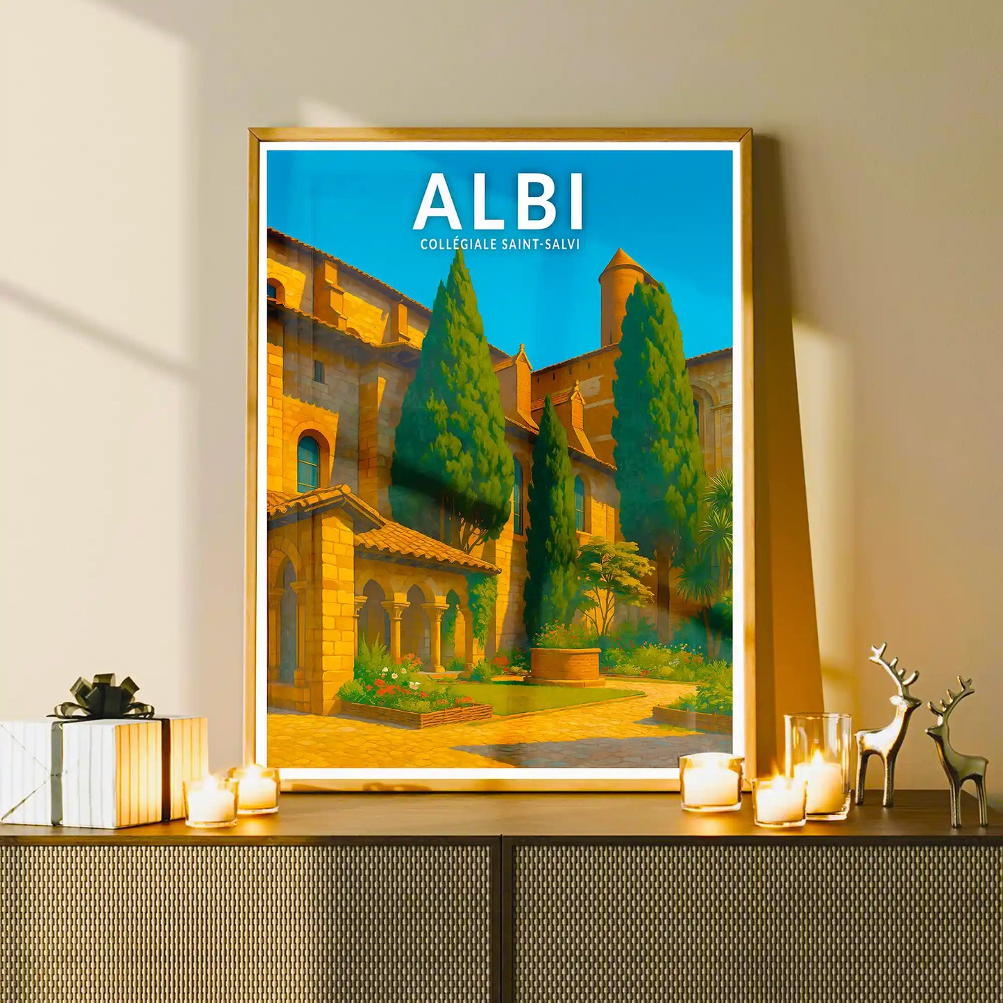 Affiche - Albi - Collégiale Saint-Salvi