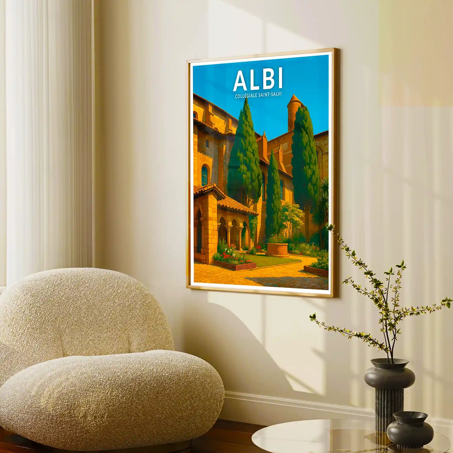 Affiche - Albi - Collégiale Saint-Salvi