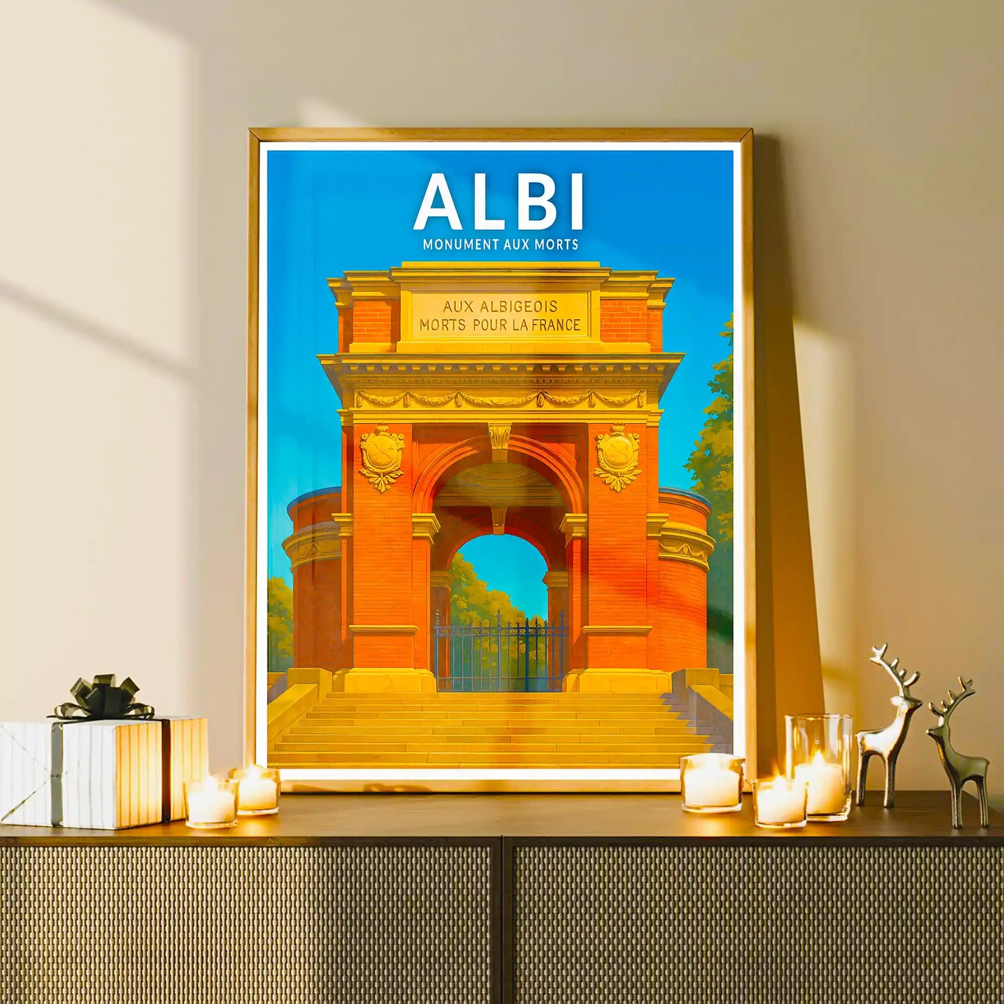Affiche - Albi - Monument aux Morts