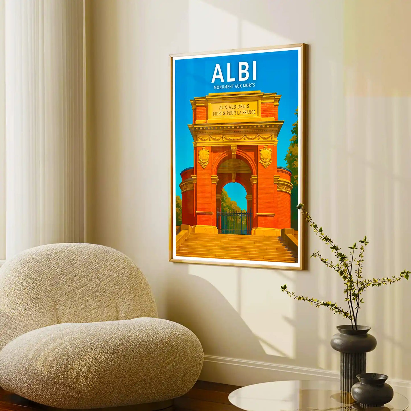Affiche - Albi - Monument aux Morts