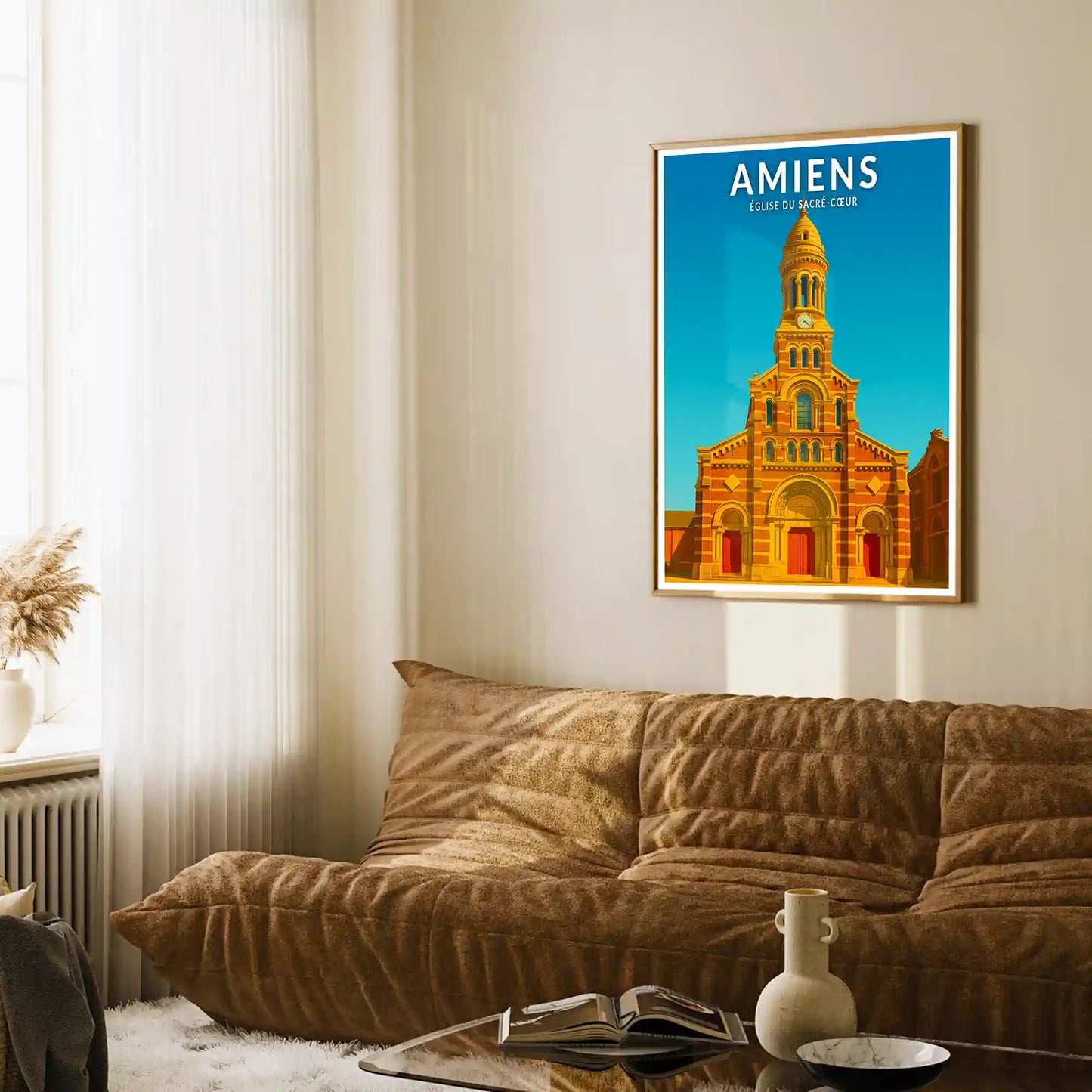 Affiche - Amiens - Église du Sacré-Coeur