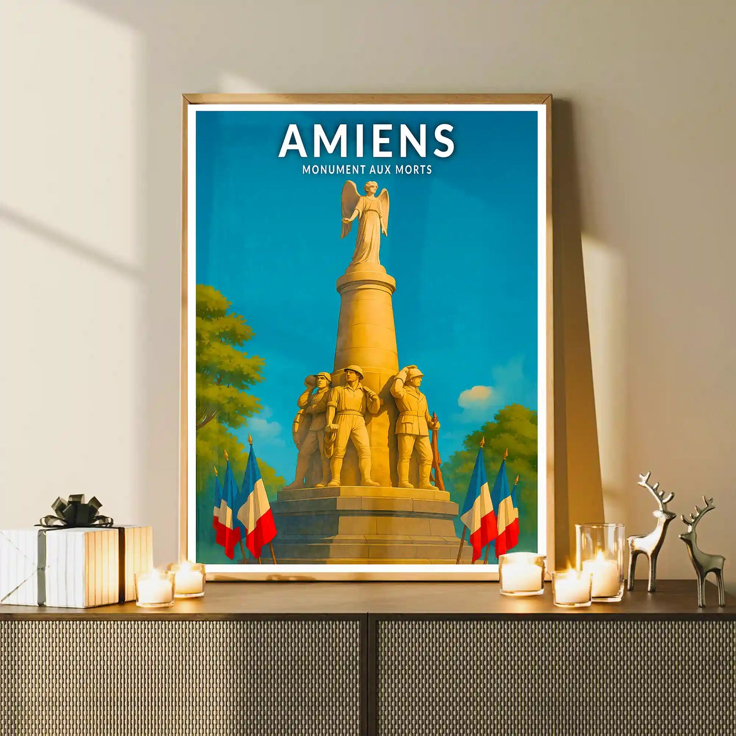 Affiche - Amiens - Monument aux Morts