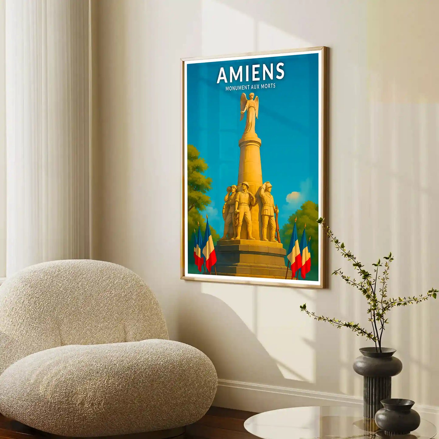 Affiche - Amiens - Monument aux Morts