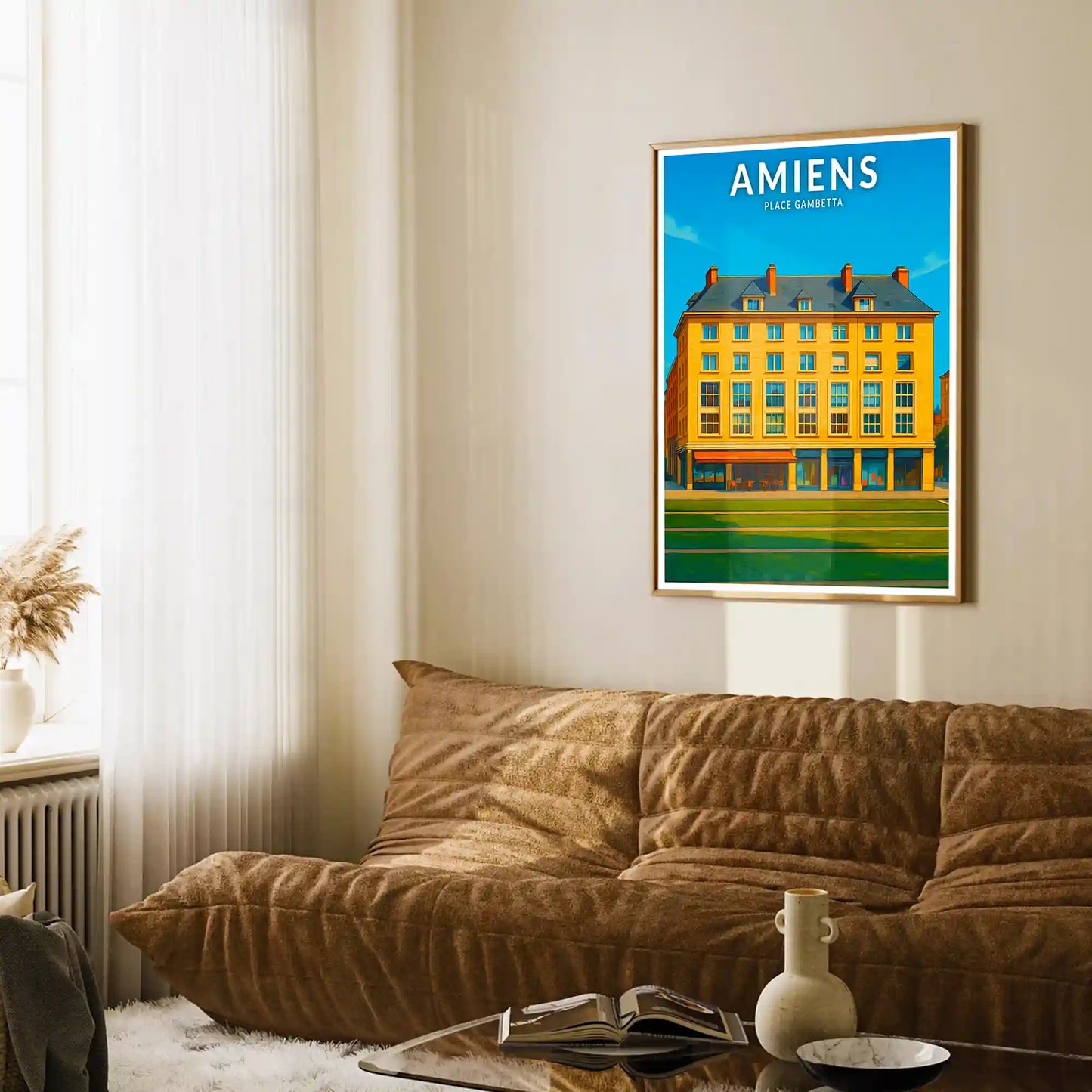 Affiche - Amiens - Place Gambetta