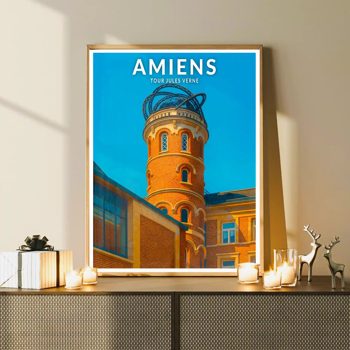 Affiche - Amiens - Tour Jules Verne