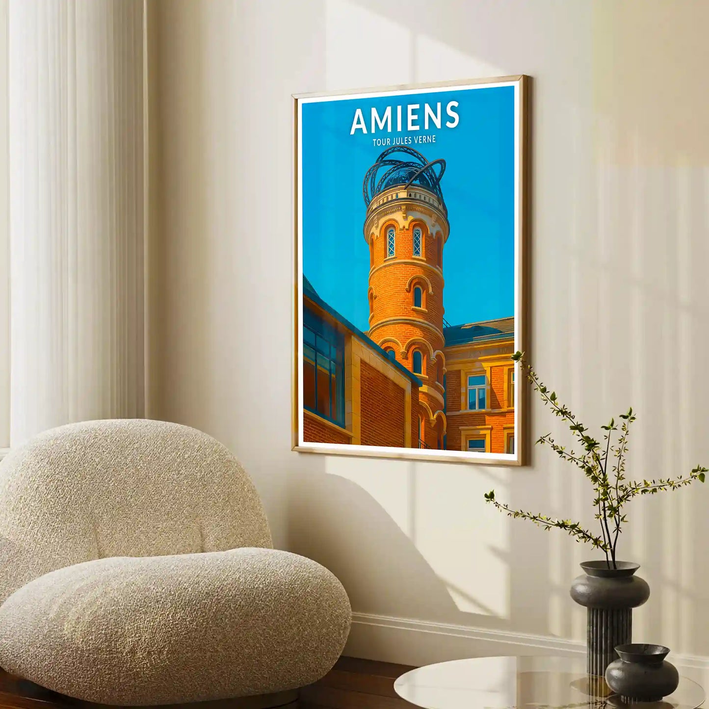 Affiche - Amiens - Tour Jules Verne