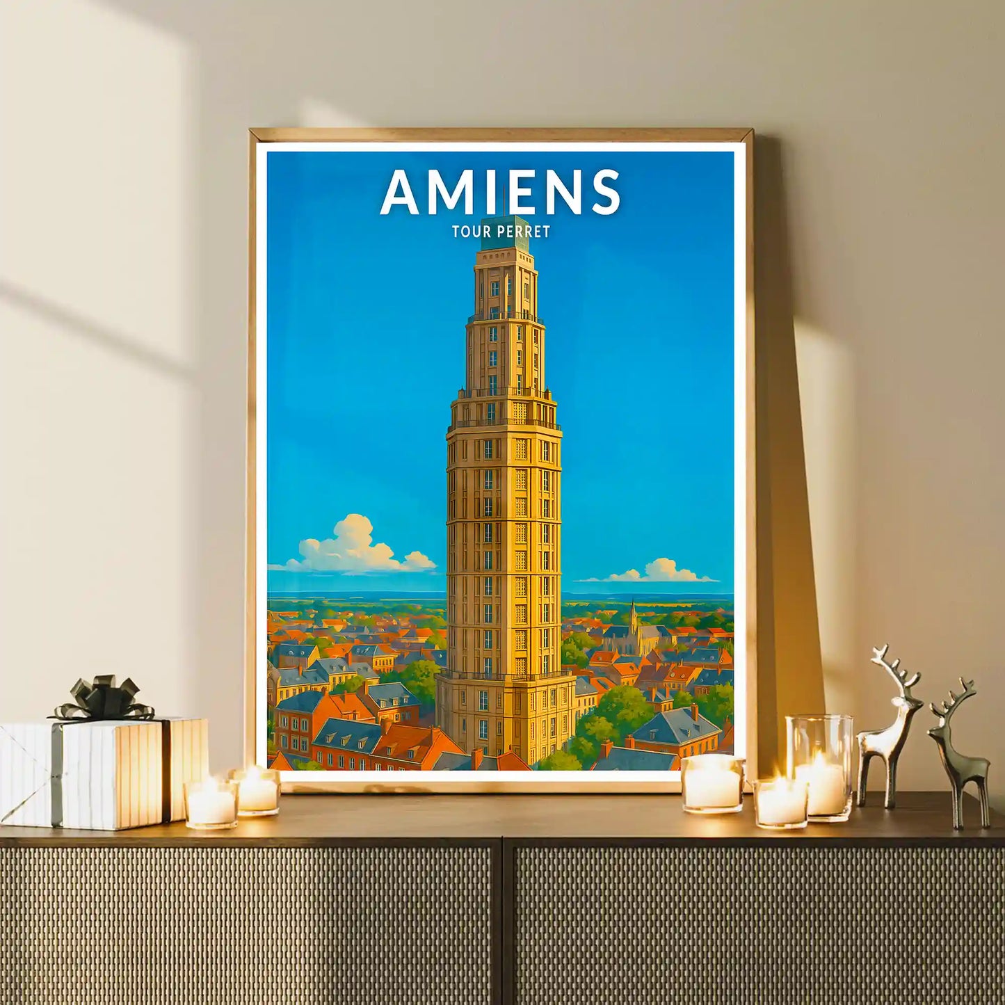 Affiche - Amiens - Tour Perret