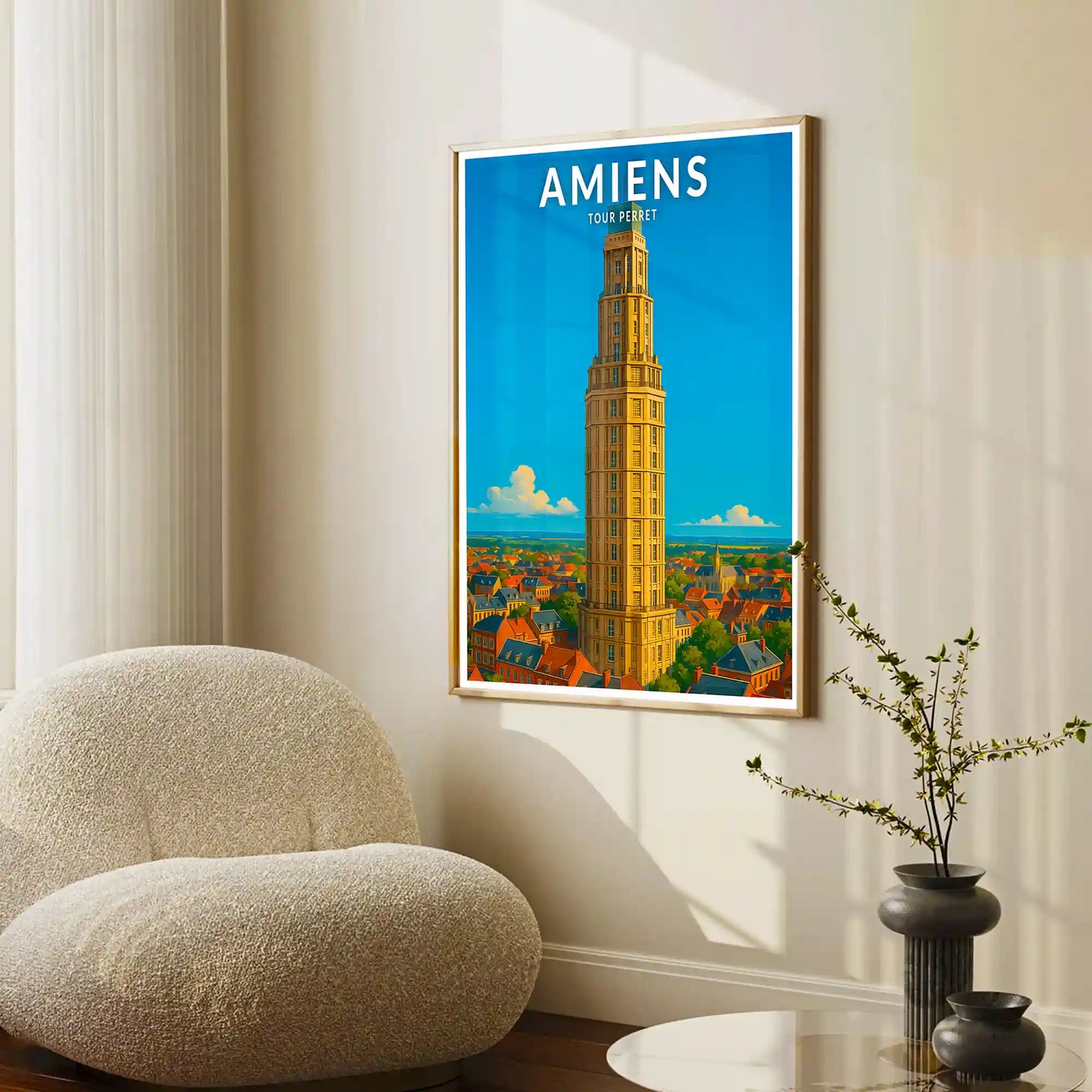 Affiche - Amiens - Tour Perret