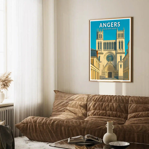 Affiche - Angers - Église Saint-Jospeh