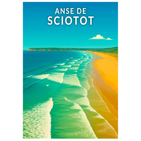 Affiche - Anse de Sciotot