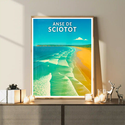 Affiche - Anse de Sciotot