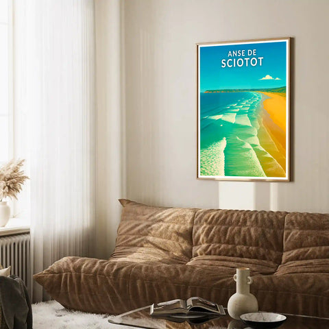 Affiche - Anse de Sciotot