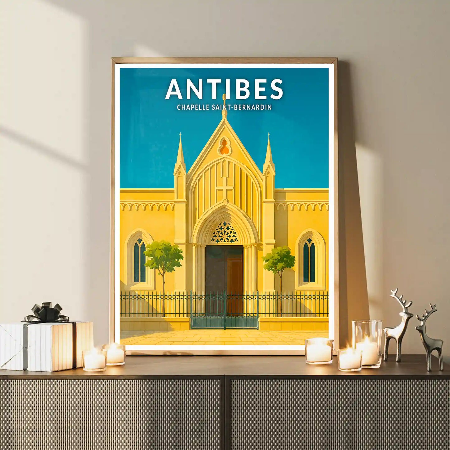 Affiche - Antibes - Chapelle Saint-Bernadin