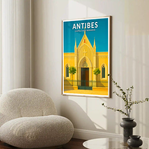 Affiche - Antibes - Chapelle Saint-Bernadin