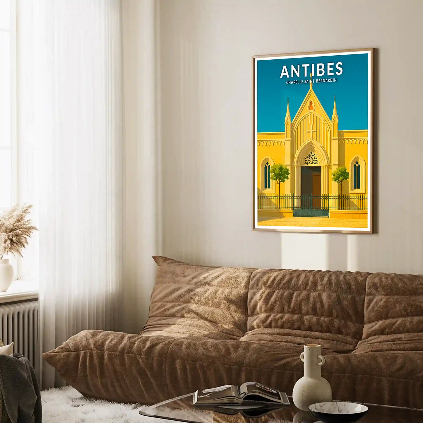 Affiche - Antibes - Chapelle Saint-Bernadin
