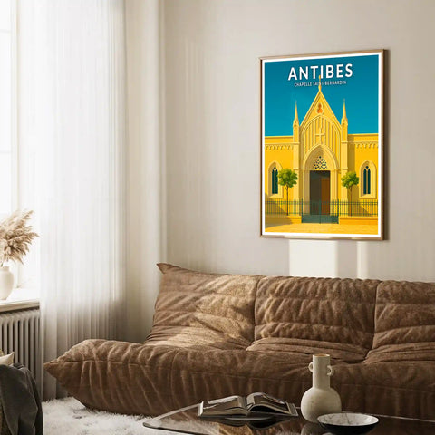 Affiche - Antibes - Chapelle Saint-Bernadin
