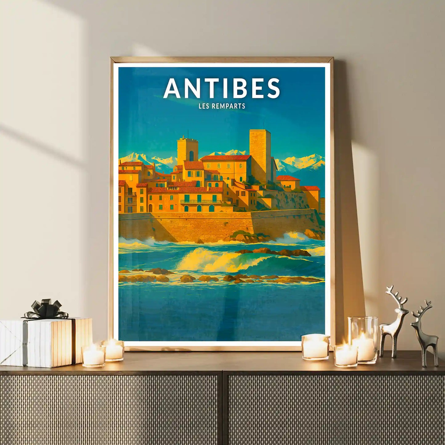 Affiche - Antibes - Les Remparts