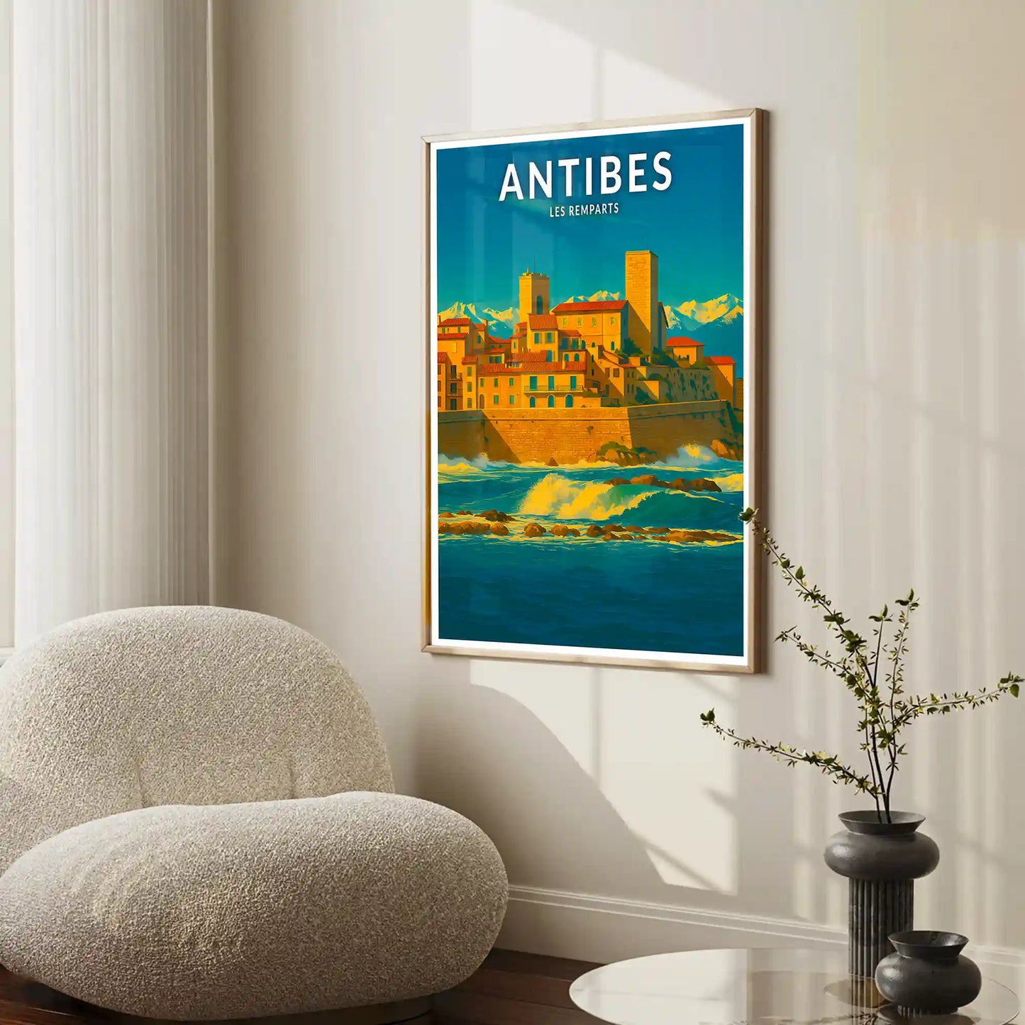 Affiche - Antibes - Les Remparts