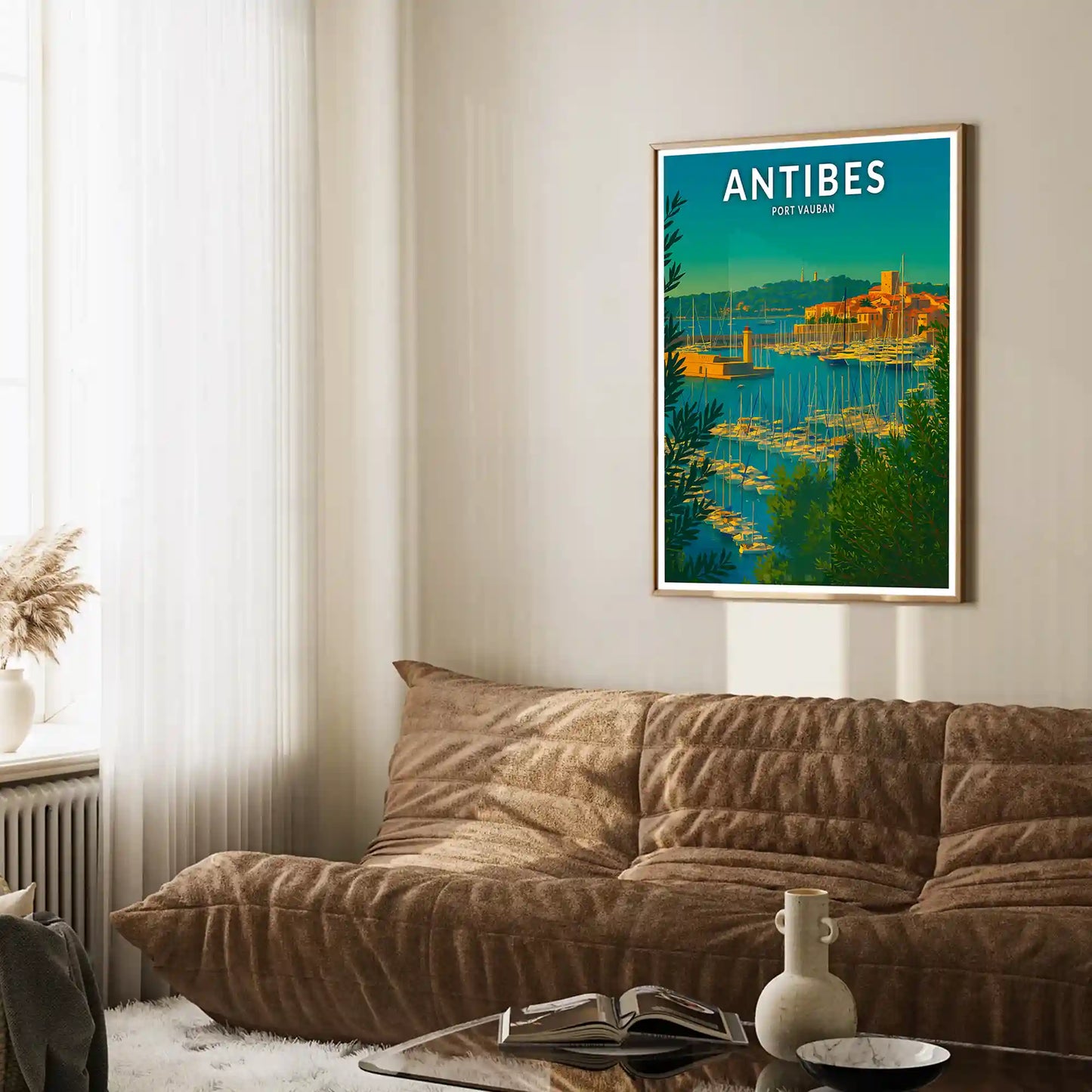 Affiche - Antibes - Port Vauban
