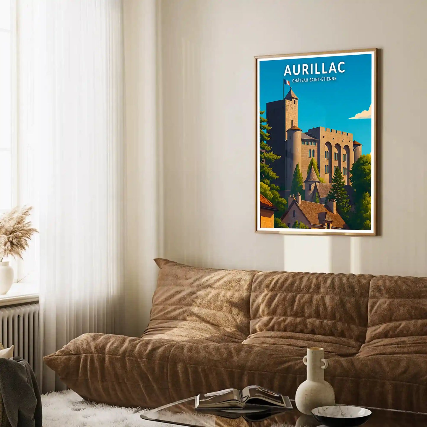 Affiche - Aurillac - Château Saint-Étienne