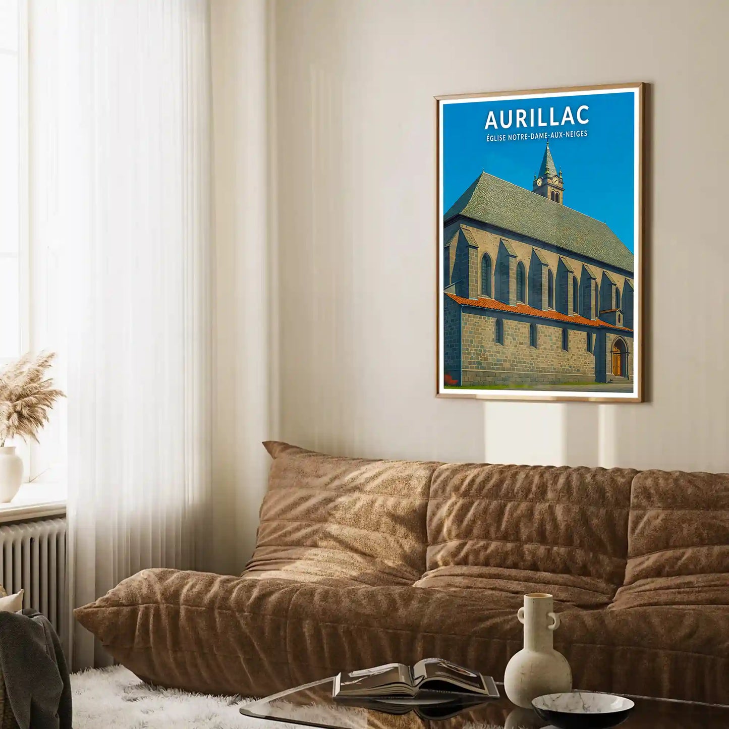 Affiche - Aurillac - Église Notre-Dame-aux-Neiges