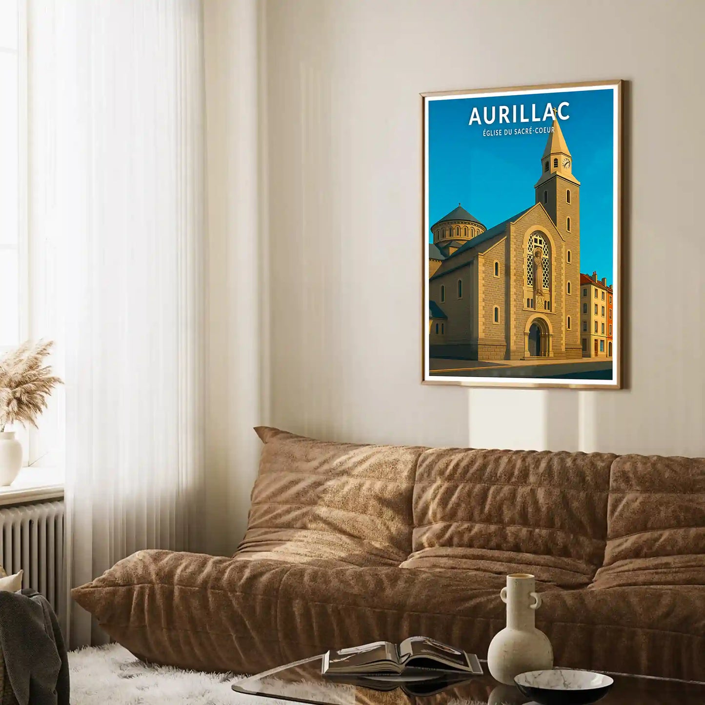 Affiche - Aurillac - Église du Sacré-Coeur