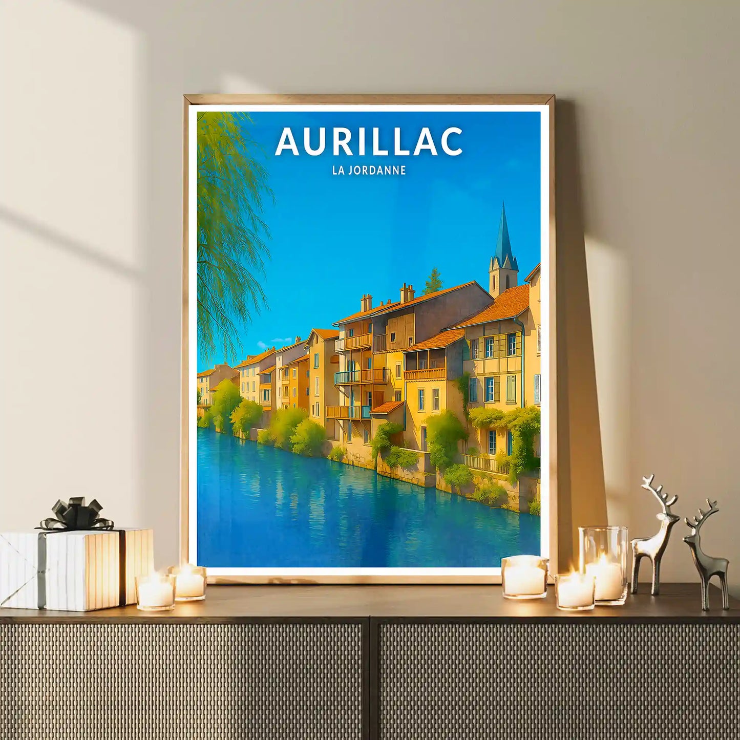 Affiche - Aurillac - La Jordanne