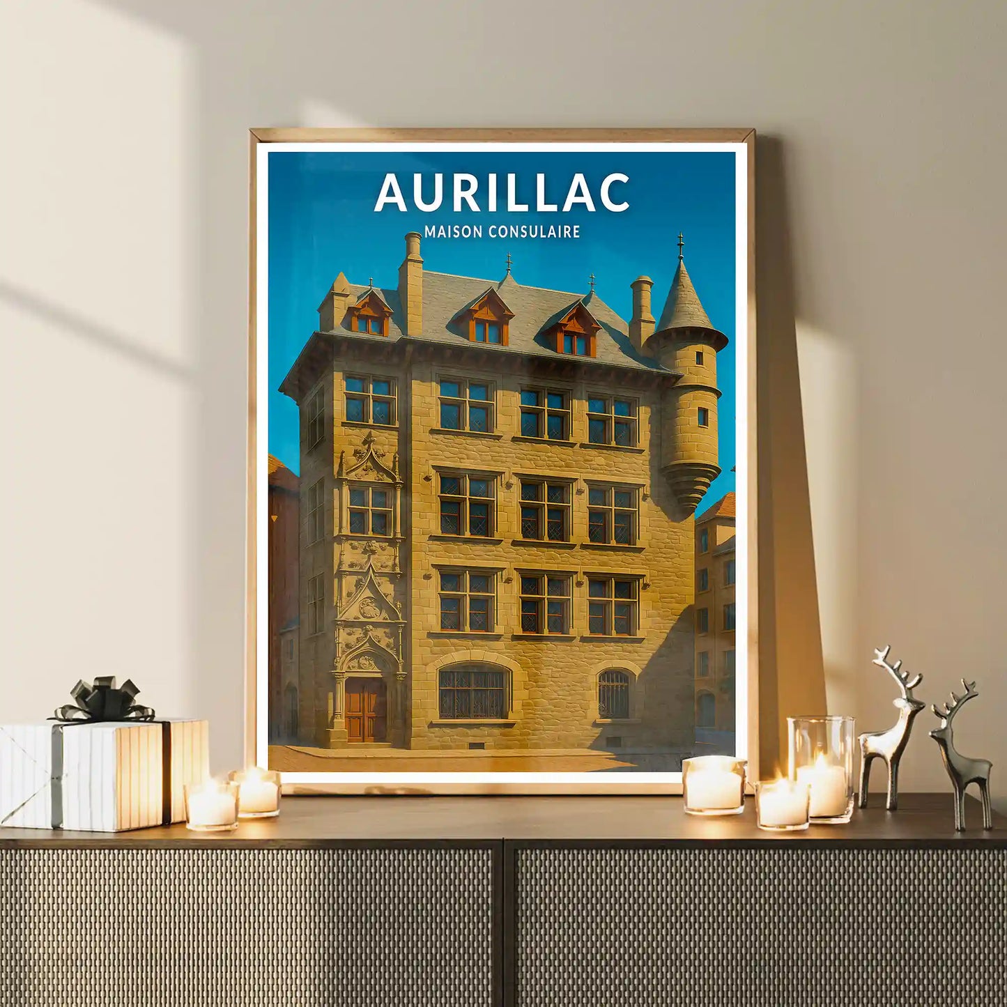 Affiche - Aurillac - Maison Consulaire